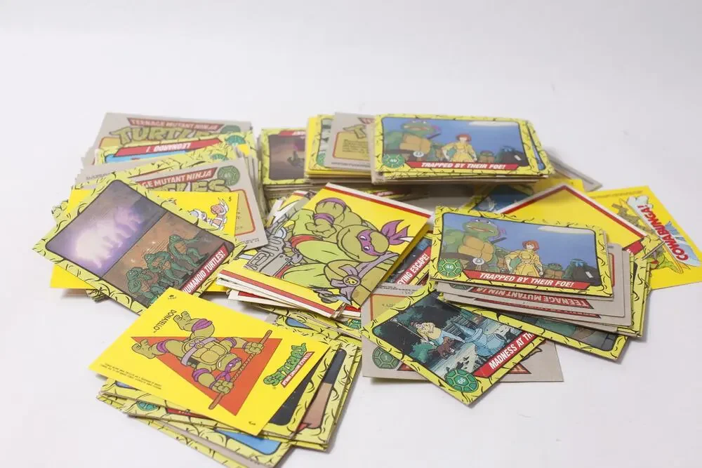 1980s TMNT Teenage Mutant Ninja Turtles Trading Cards Lot ~ 260817-WH 956